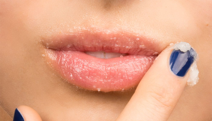 pink lip treatment
