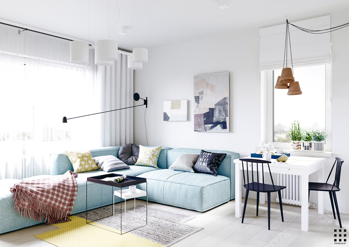 Scandinavian apartment design