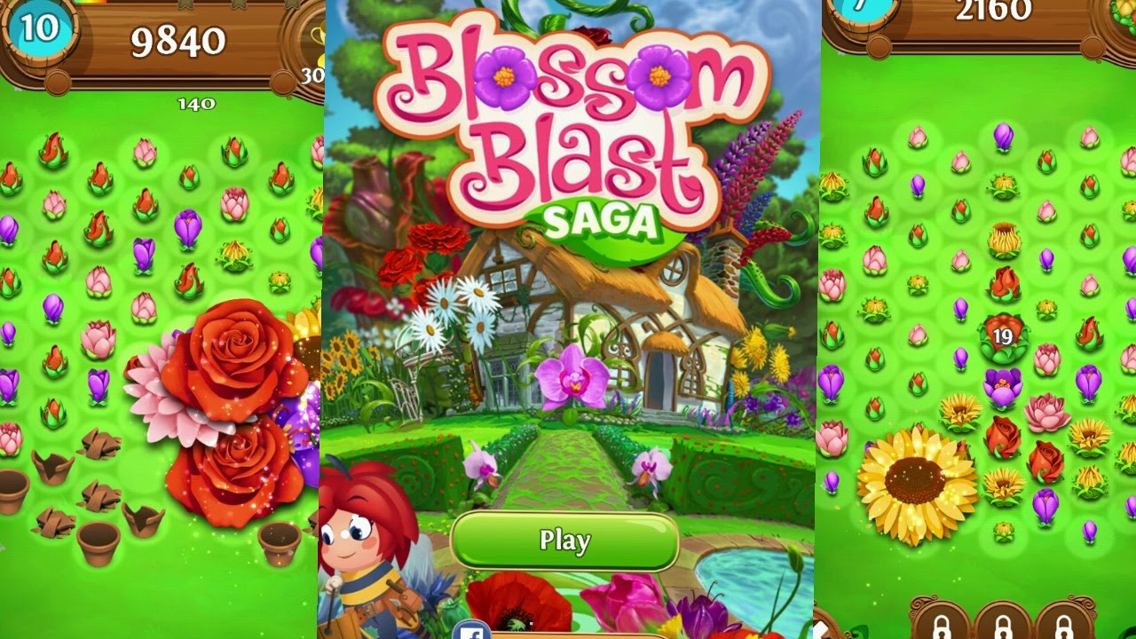 Blossom Blast Saga game trick