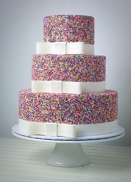 cute-and-colorful-wedding-cake-with-sprinkles