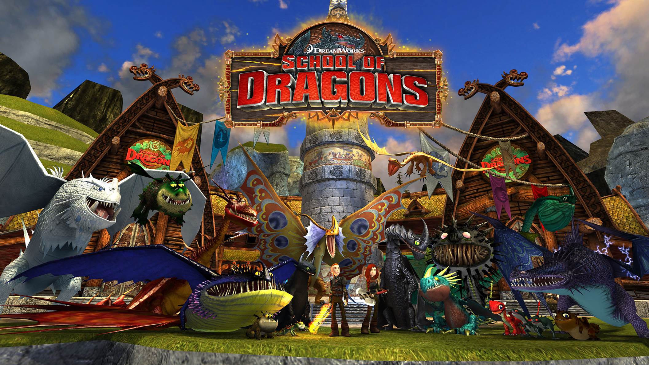 school of dragons pc download