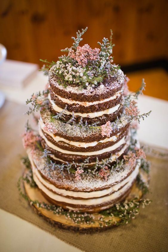 rustic wedding cake ideas