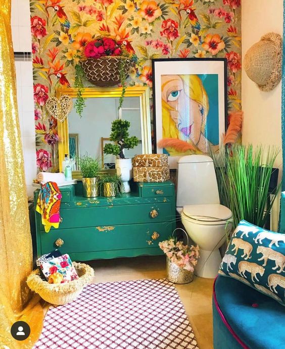 boho bathroom decor ideas