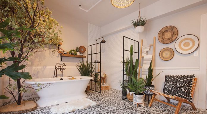 Decorating Your Small Bohemian Bathroom