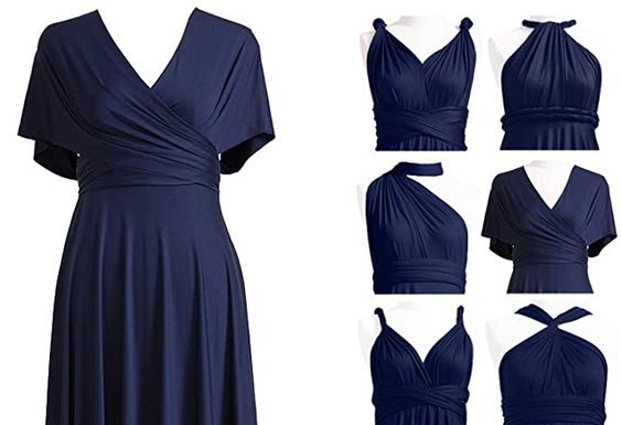How to Choose an Ethically and Fairly Produced Navy Blue Wrap Dress