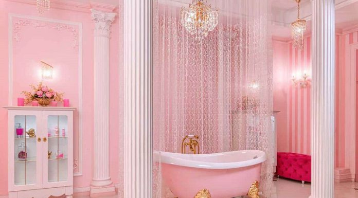 How to Remodel Small Pink Bathrooms