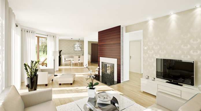 Add Style to Your Living Room With the Oslo Sofa Wood Trim