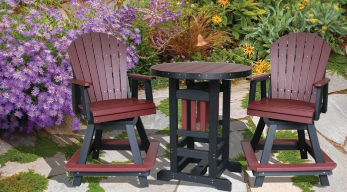 Amish Wooden Rocking Chairs Design