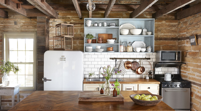 Rustic Farmhouse Kitchen Lighting