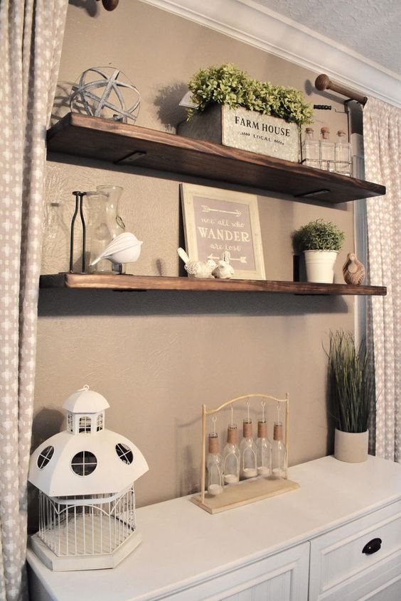 The Rustic Room Shelf 