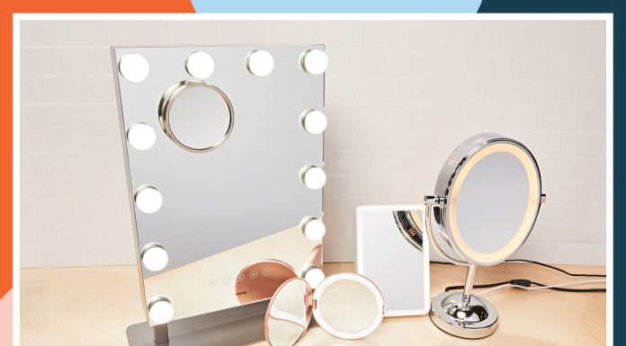 Lighted Makeup Mirrors Magnification