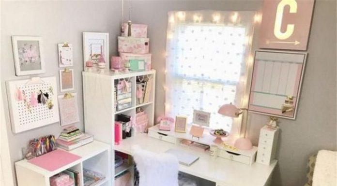 How to Make a Shabby Chic Study Room Decoration