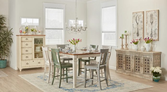 Shabby Chic Dining Room Design