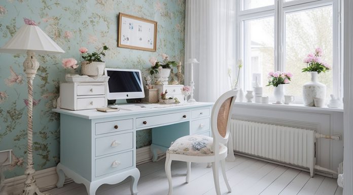 Shabby Chic Home Office